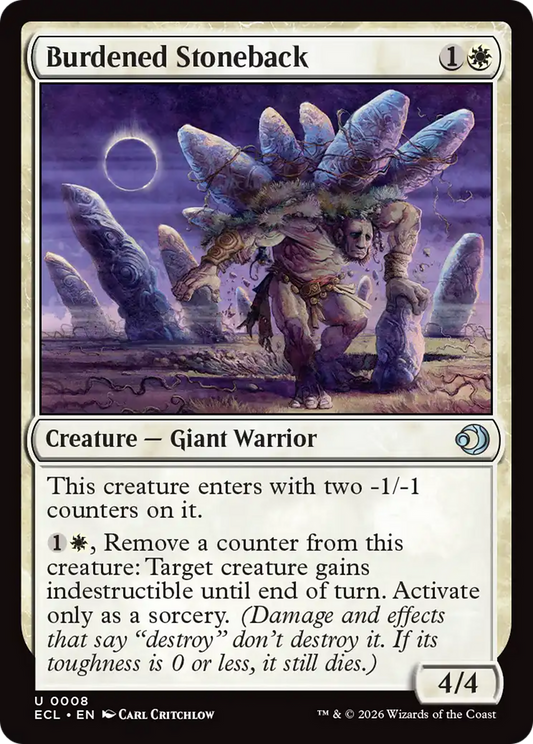 Burdened Stoneback