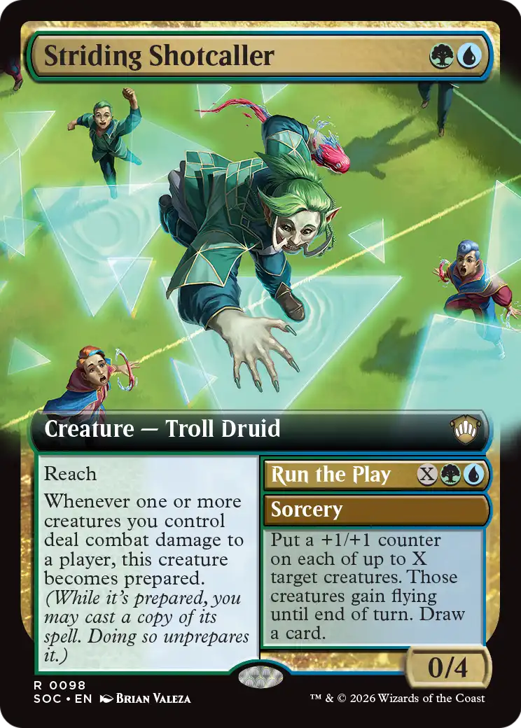 Striding Shotcaller // Run the Play