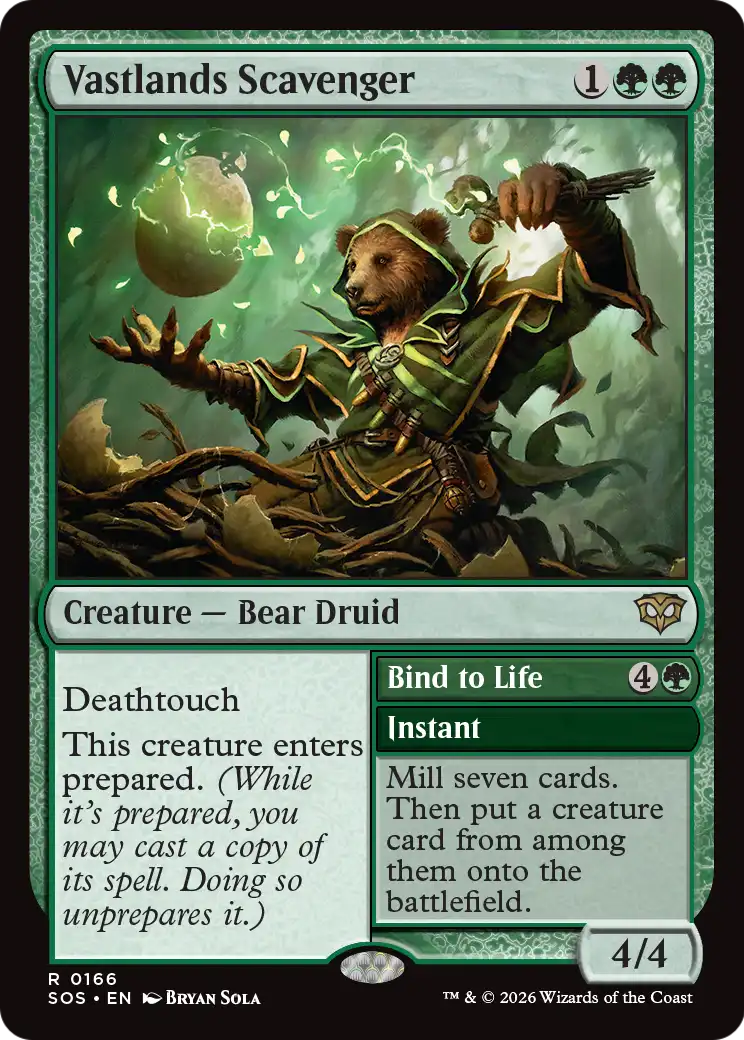 Vastlands Scavenger // Bind to Life