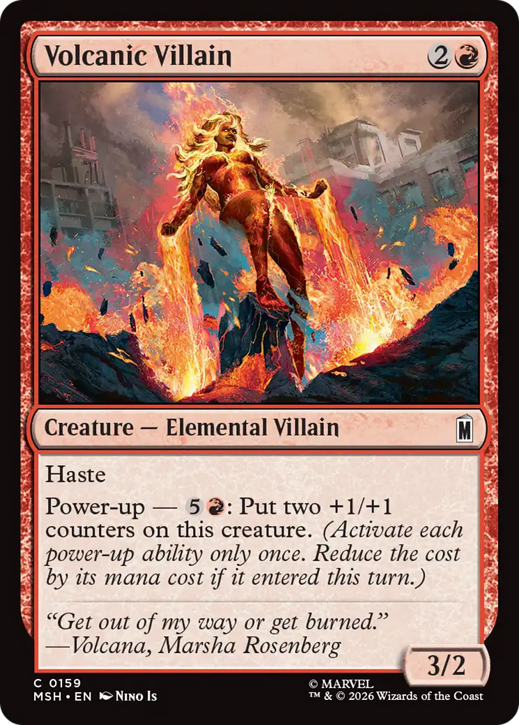 Volcanic Villain