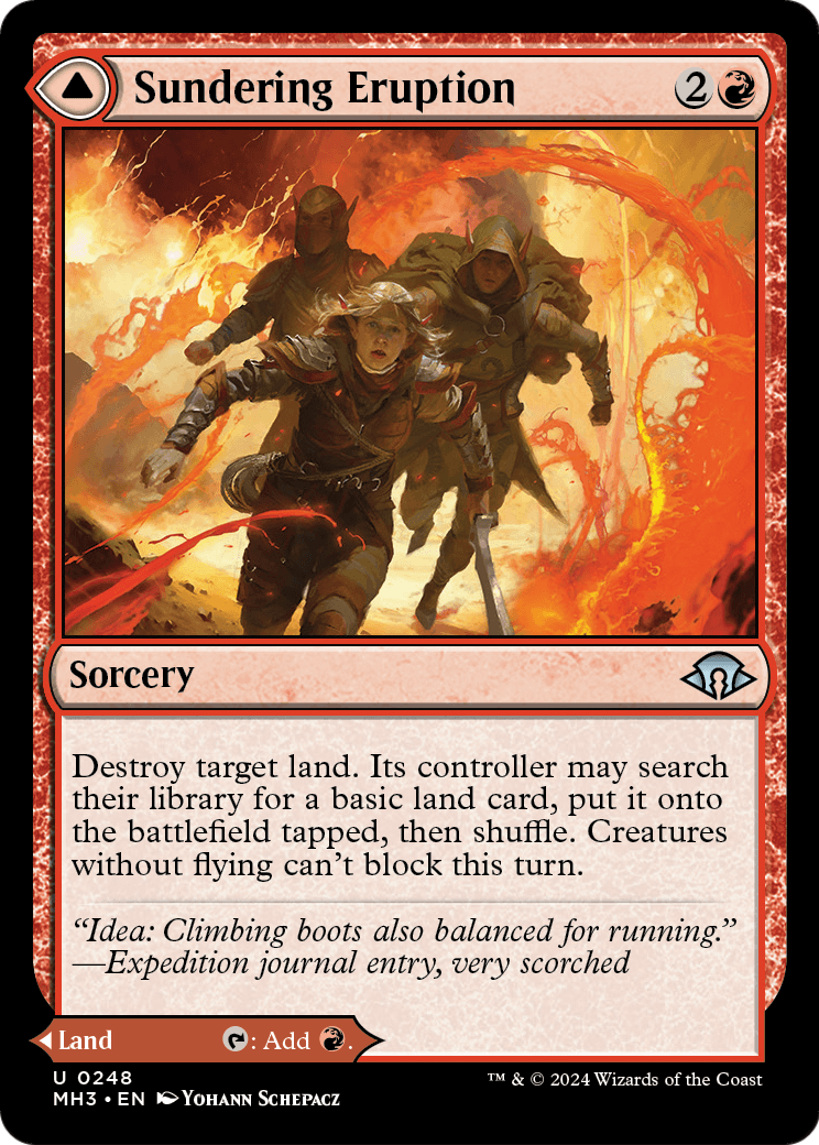 Sundering Eruption // Volcanic Fissure