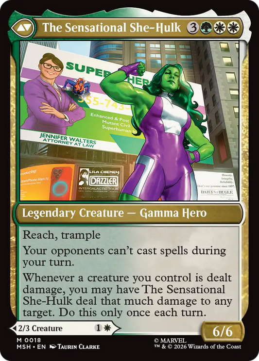 Jennifer Walters // The Sensational She-Hulk