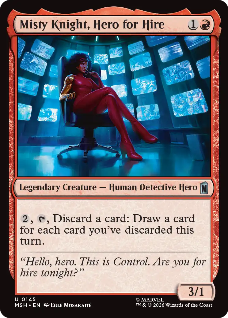 Misty Knight, Hero for Hire