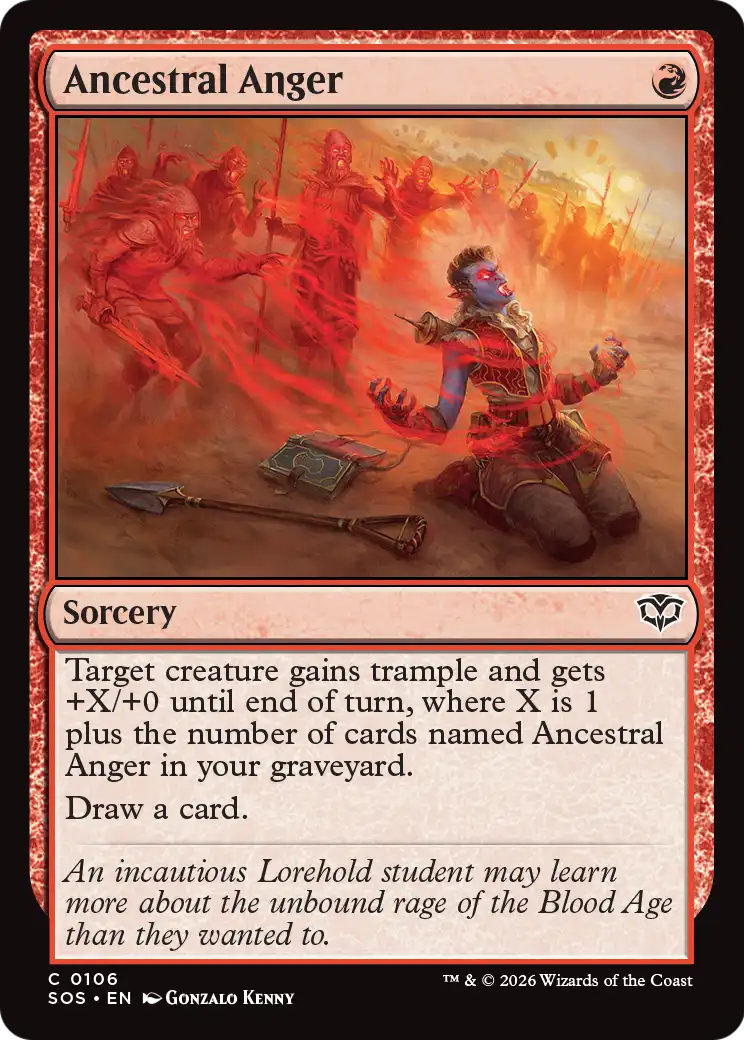 Ancestral Anger