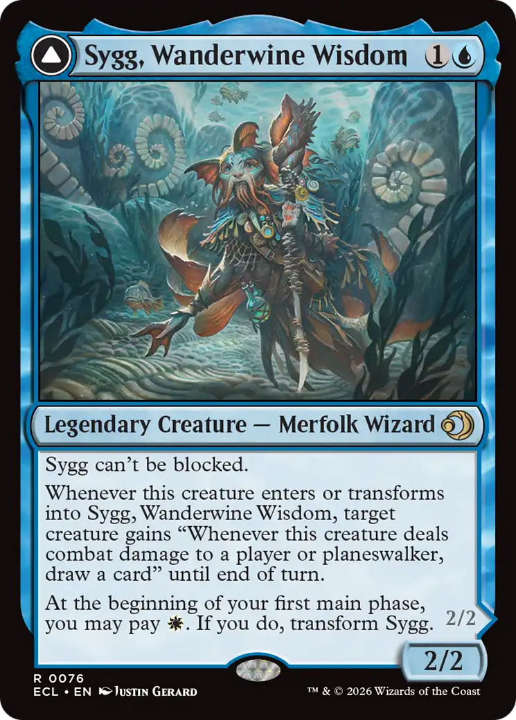 Sygg, Wanderwine Wisdom // Sygg, Wanderbrine Shield