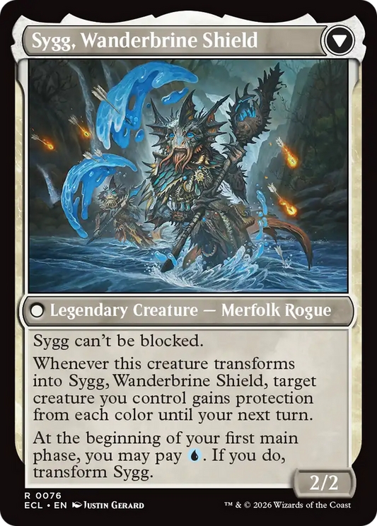 Sygg, Wanderwine Wisdom // Sygg, Wanderbrine Shield