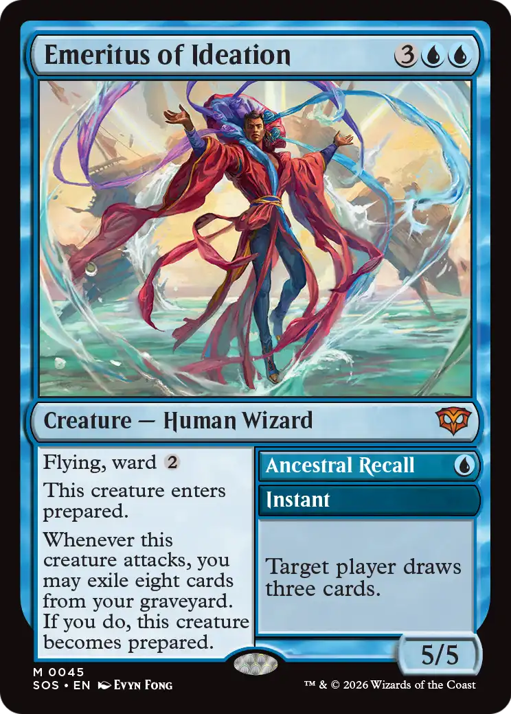 Emeritus of Ideation // Ancestral Recall