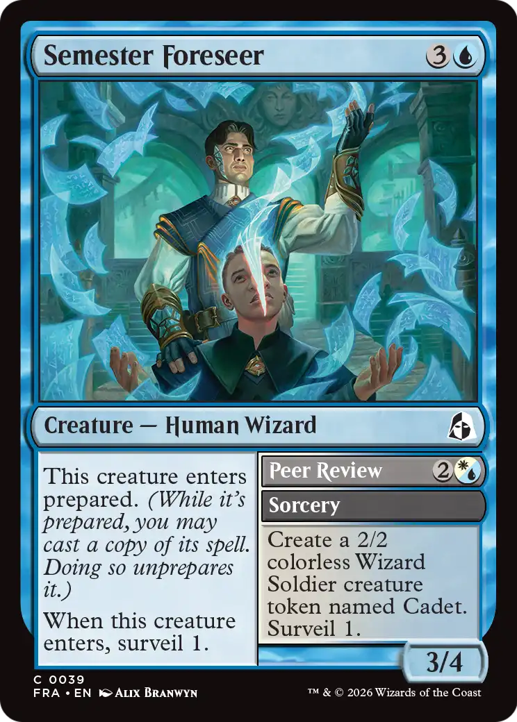 Semester Foreseer // Peer Review
