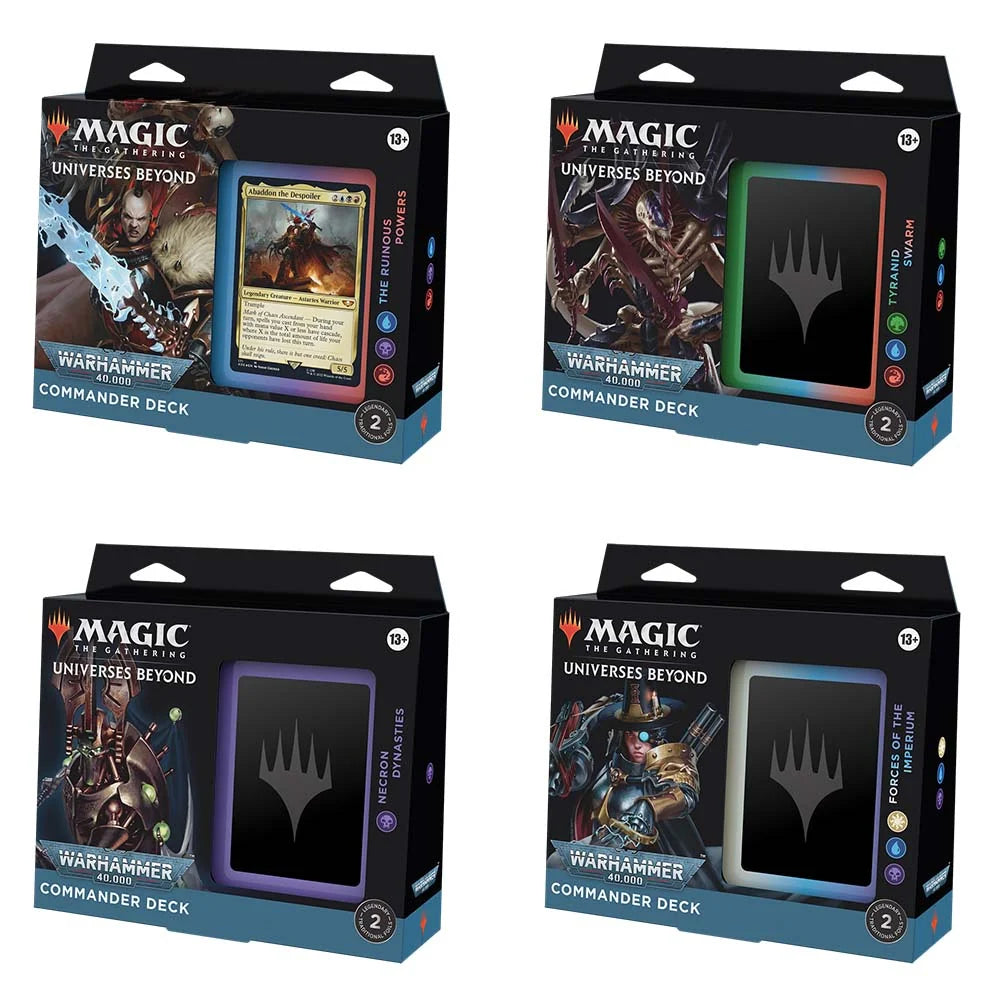 MTG Warhammer 40,000 - Commander Deck Display (4)