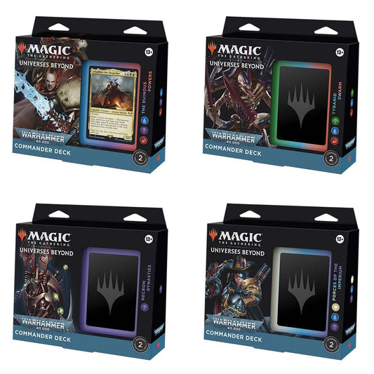 MTG Warhammer 40,000 - Commander Deck Display (4)