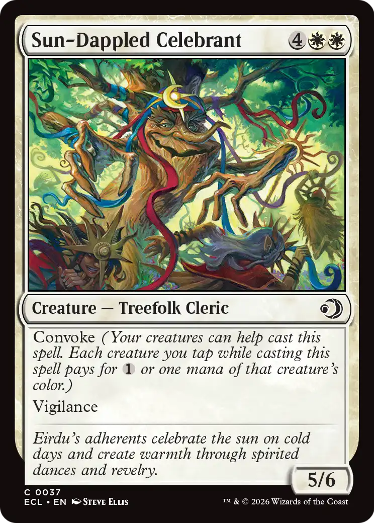 Sun-Dappled Celebrant