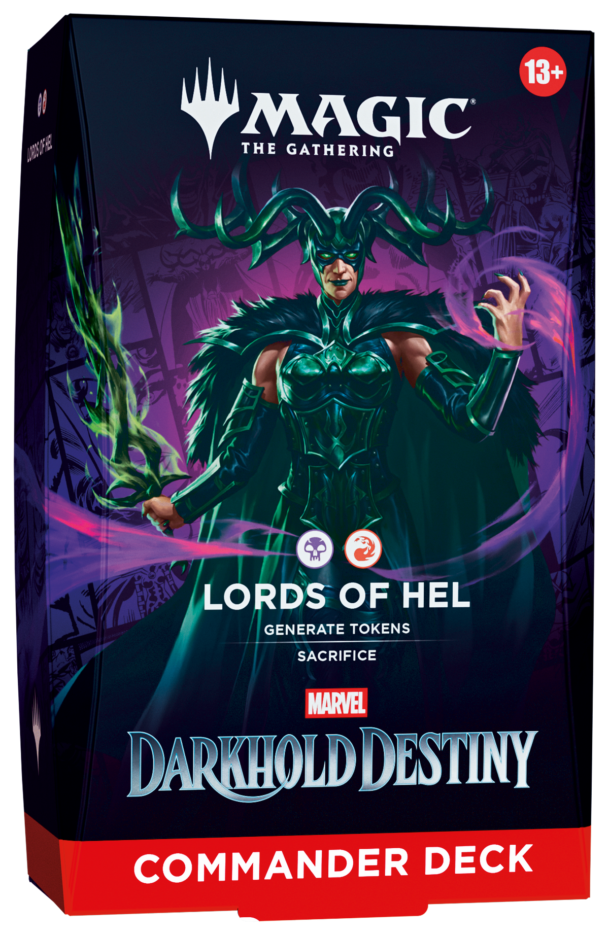 MTG Marvel: Darkhold Destiny - Commander Deck Display (4)