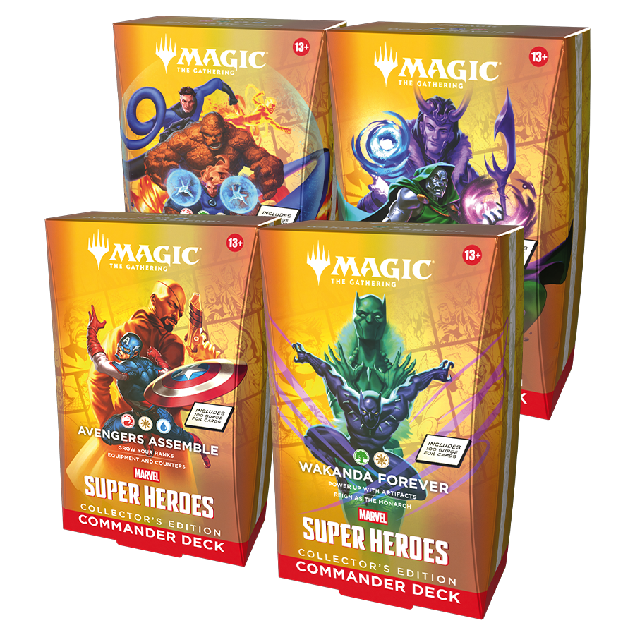 MTG Marvel Super Heroes - Collector Commander Deck