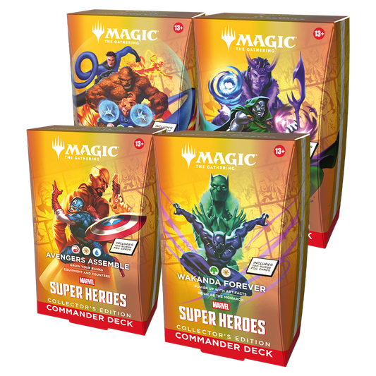 MTG Marvel Super Heroes - Collector Commander Deck