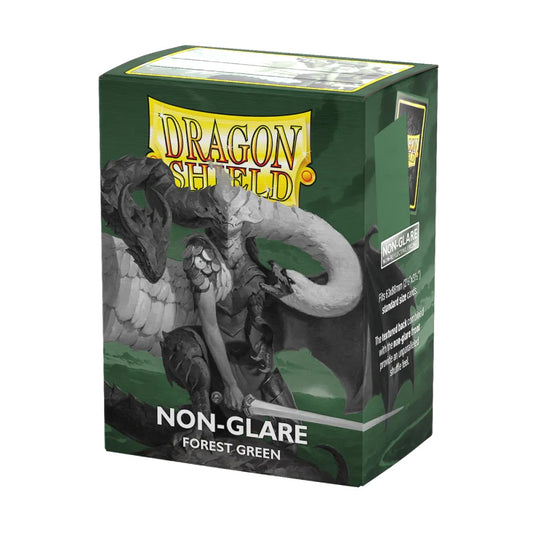 Dragon Shield Matte Non-Glare Sleeves - Forest Green
