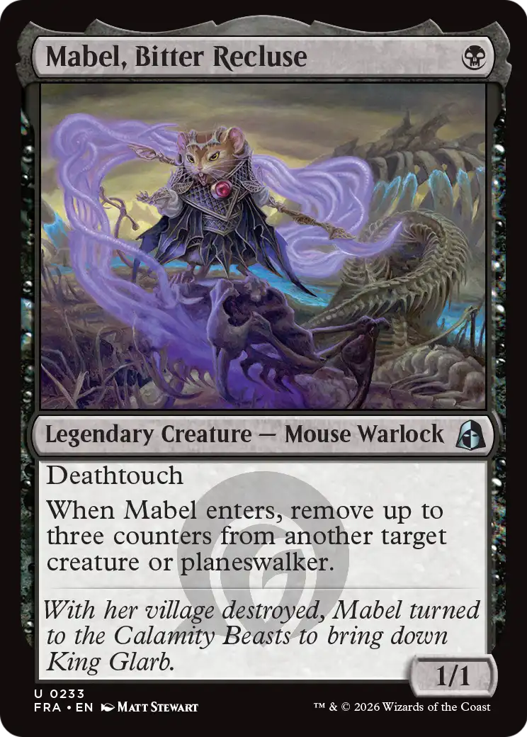 Mabel, Bitter Recluse
