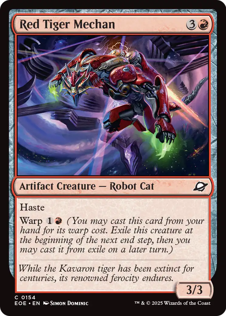 Red Tiger Mechan