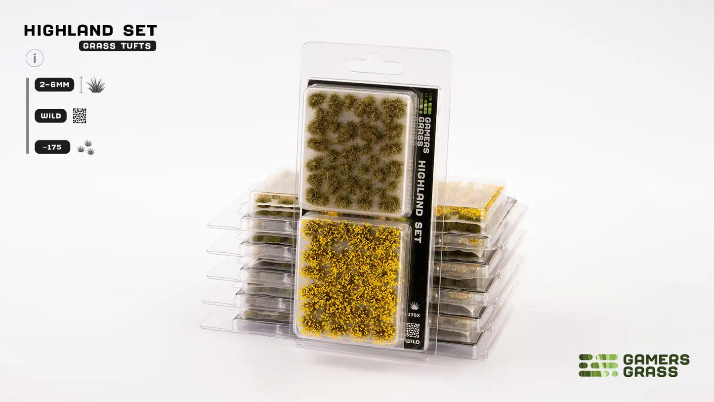 Gamers Grass Highland Tuft Set