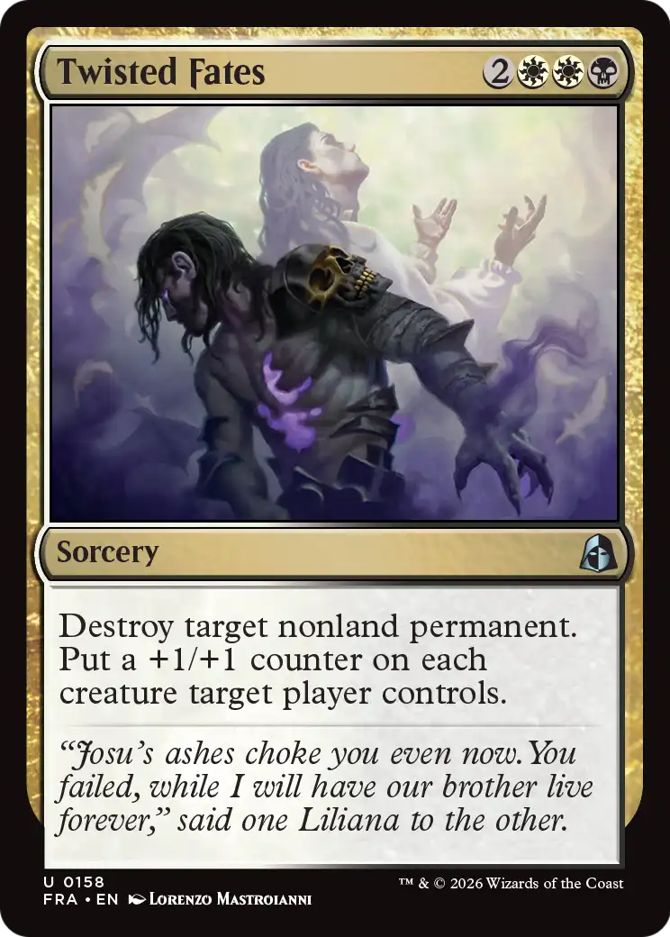 Twisted Fates