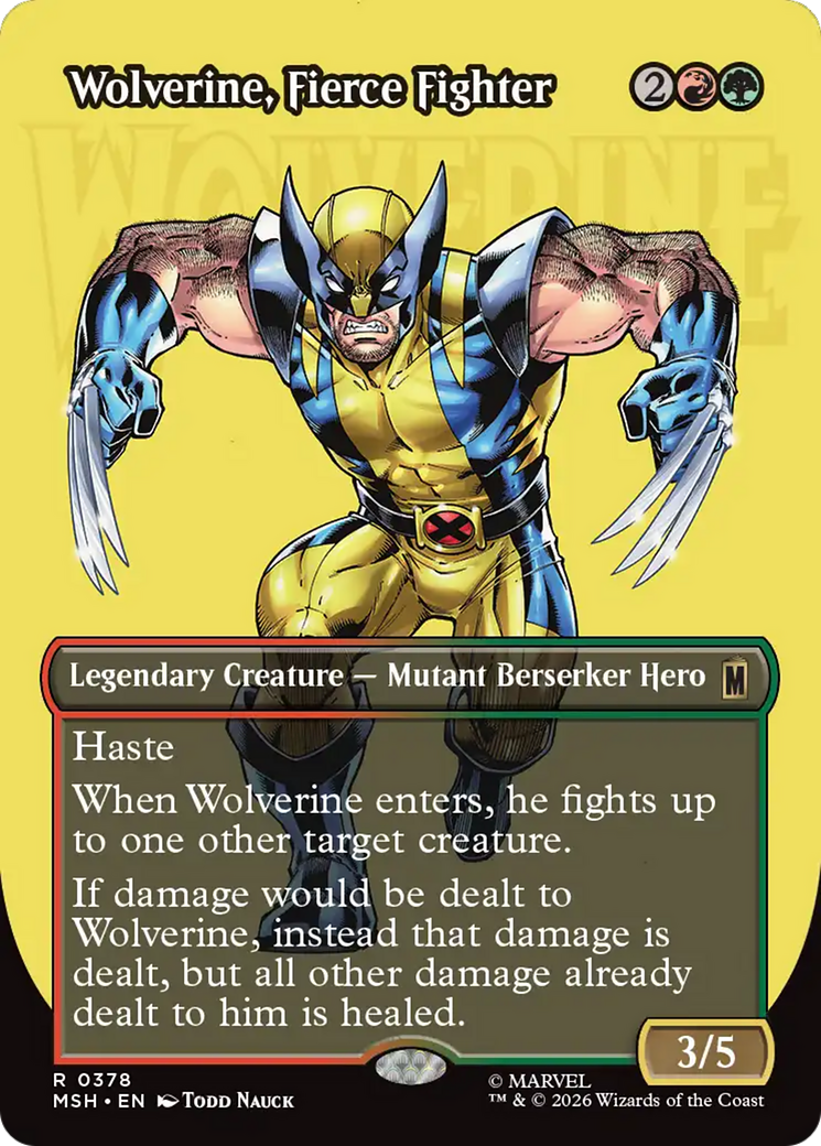 Wolverine, Fierce Fighter