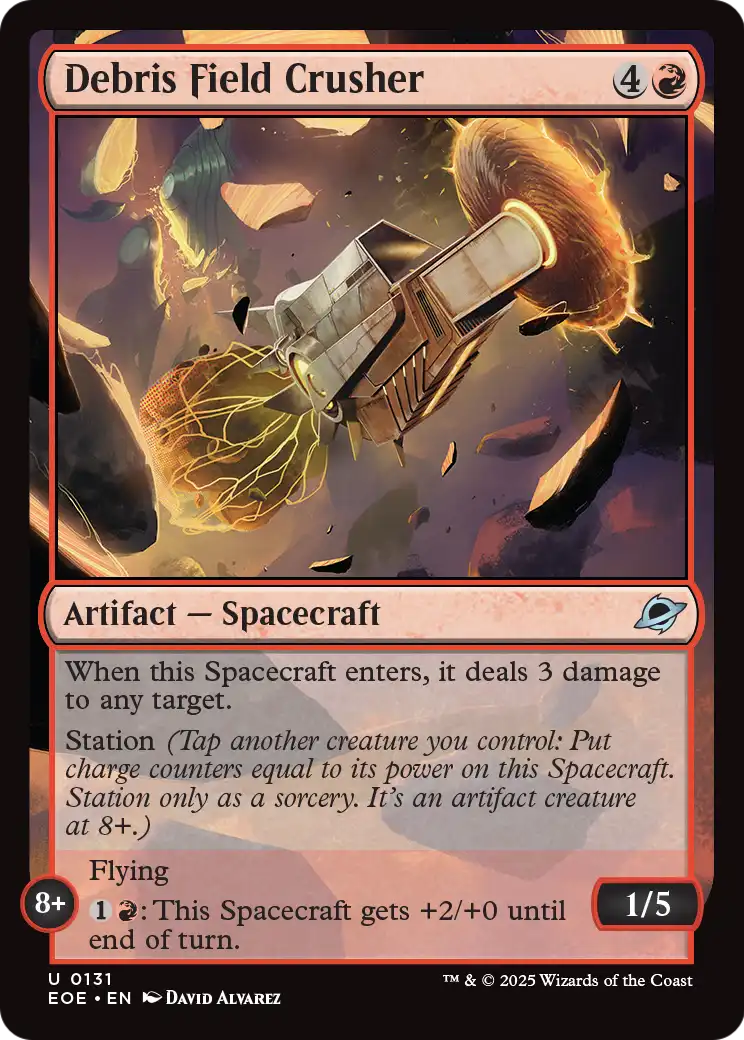Debris Field Crusher