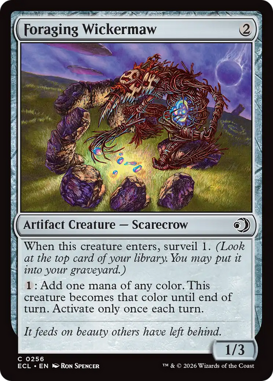 Foraging Wickermaw