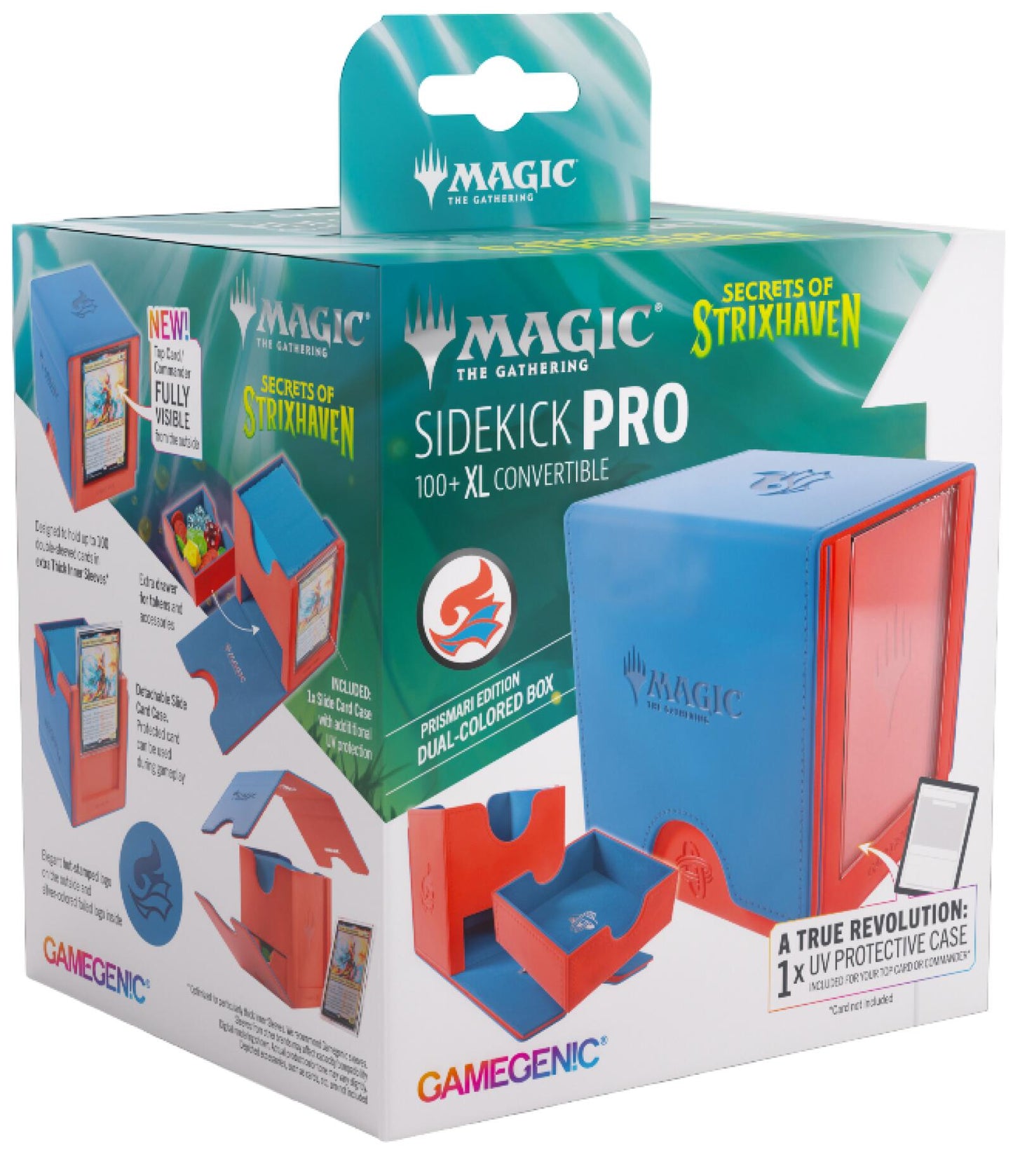 Gamegenic MTG Secrets of Strixhaven - Sidekick PRO 100+ XL - Prismari
