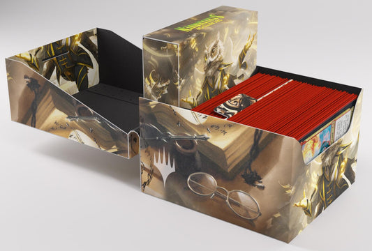 Gamegenic MTG Secrets of Strixhaven - Soft Crate 100+ XL Sideloading - Stiring Hopesinger/Inkling Token