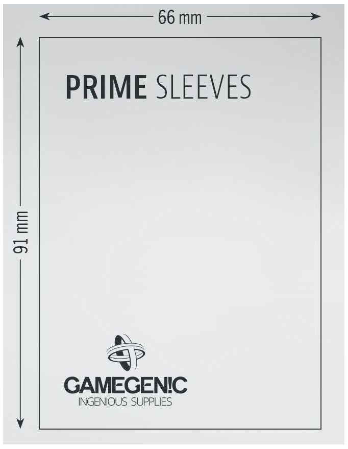 Gamegenic Matte Prime Card Sleeves - Red