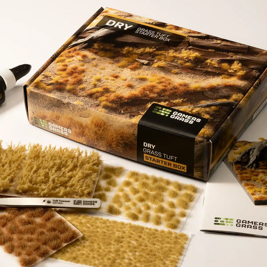 Gamers Grass Tuft Starter Box - Dry