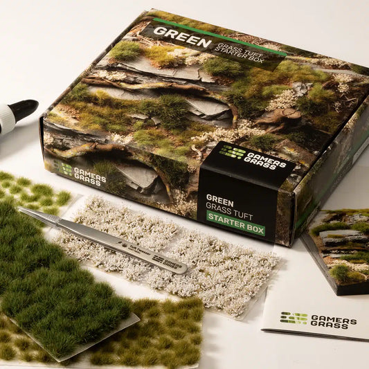 Gamers Grass Tuft Starter Box - Green