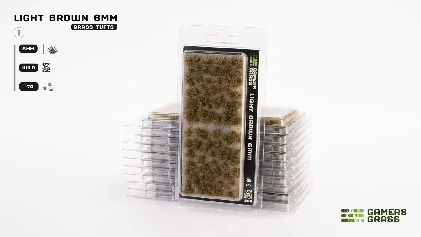 Gamers Grass Light Brown 6mm Wild