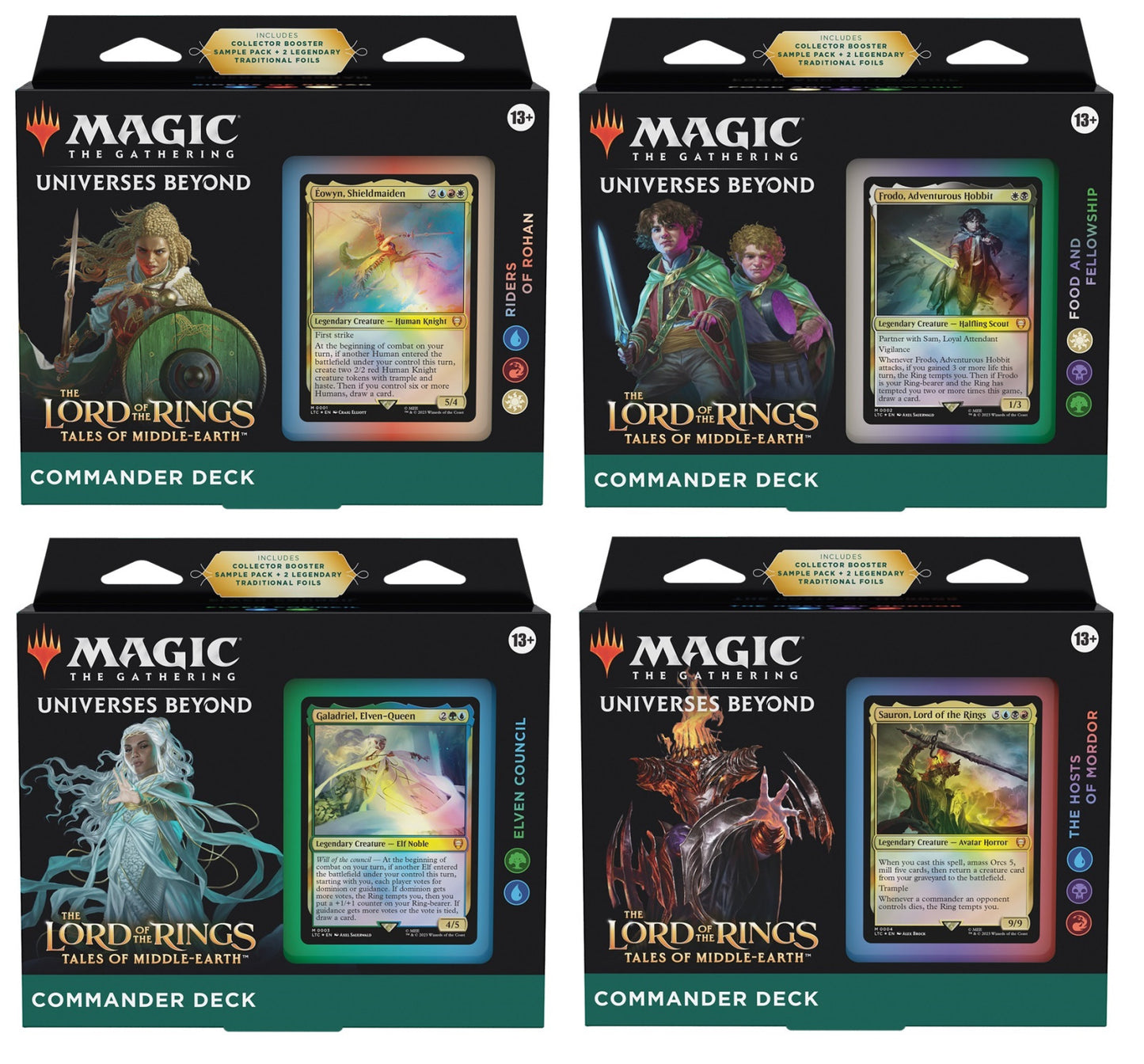 MTG The Lord of the Rings: Tales of Middle-Earth - Commander Deck