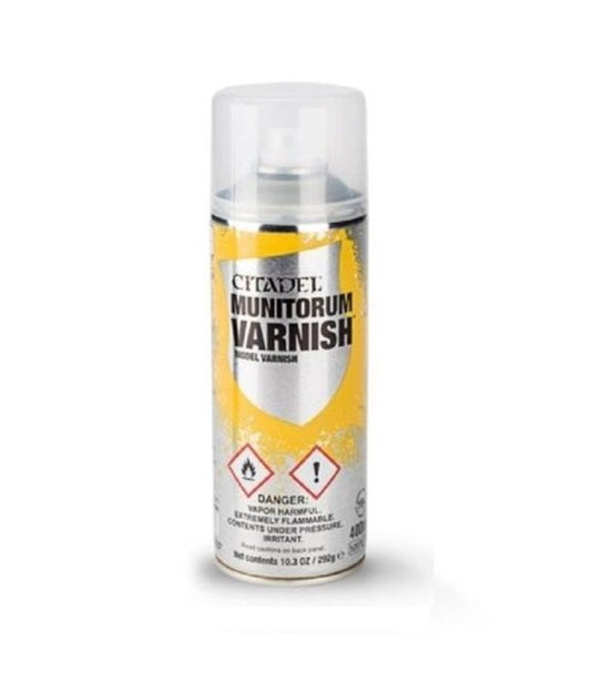 62-03 Citadel Spray Paint: Munitorium Varnish