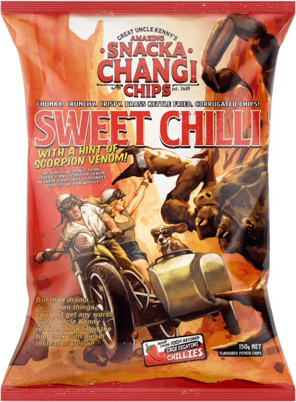 SnackaChangi Core Chips Sweet Chilli