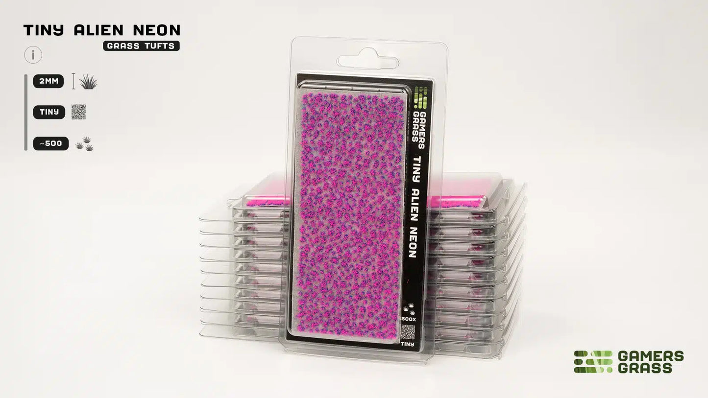 Gamers Grass Tiny Alien Neon
