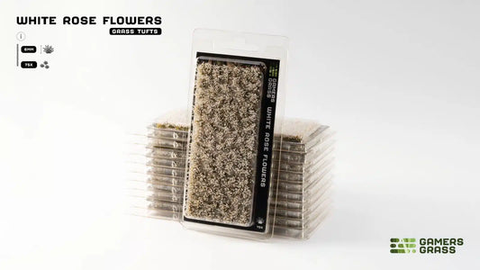 Gamers Grass White Flowers